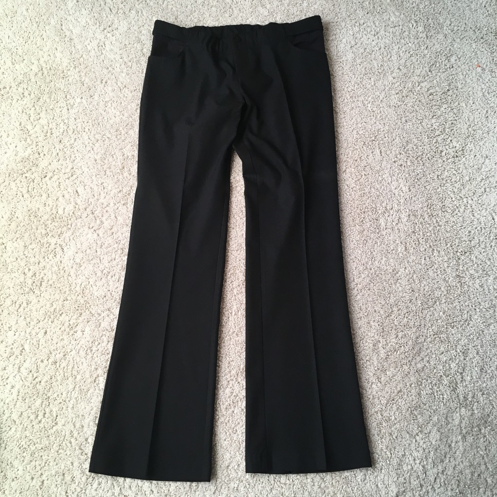 Seraphine Maternity Adjustable Waist Pants, Black